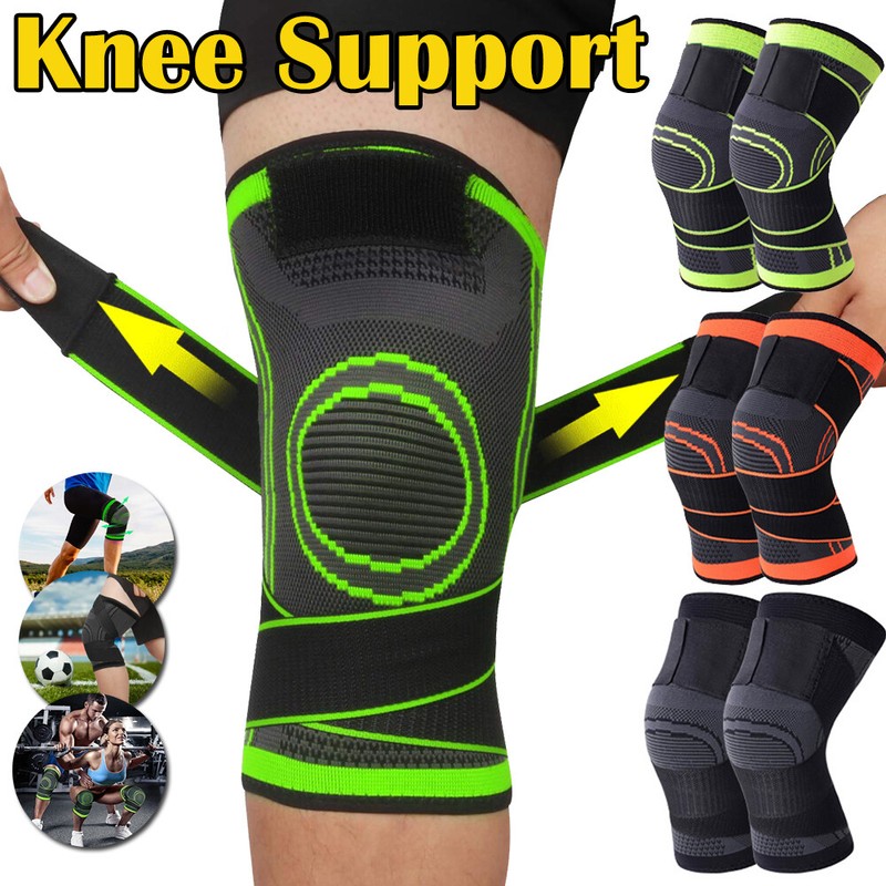 Circa Knee Compression Sleeve Strap Brace Support Arthritis Joint Pain Relief Au