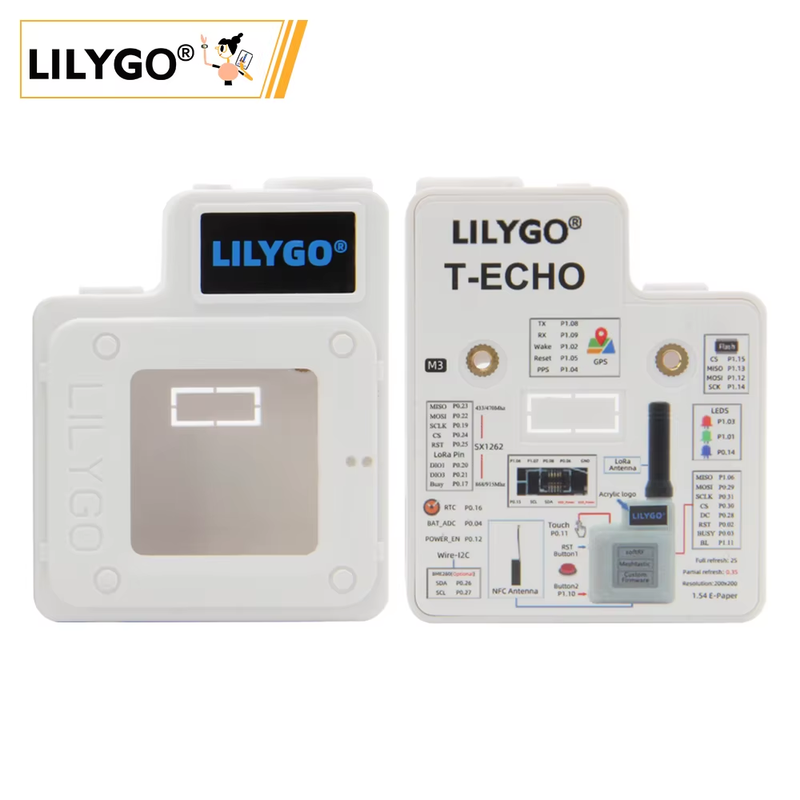 LILYGO® T-Echo ABS Shell Accessories Case only Without T-Echo Main Unit Four Col