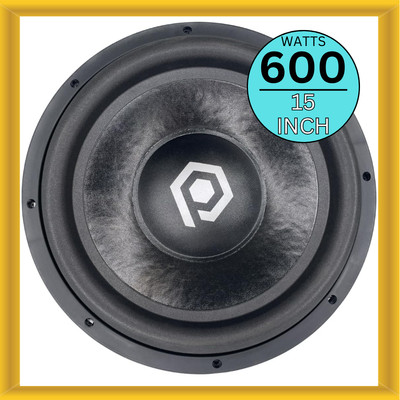 SoundQubed HDS2.215-D4 15 Inch Woofer 600W RMS 1200W Max Dual 4 Ohm Voice Coils