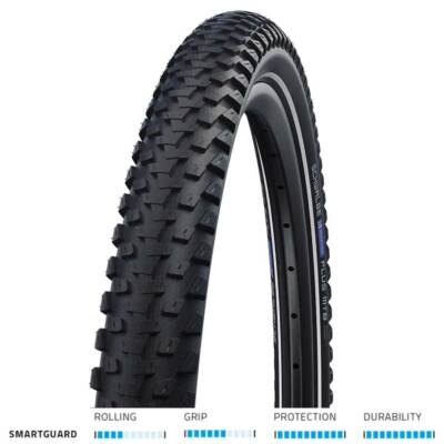 Schwalbe Marathon Plus MTB Smartguard 26x2.10 Blk/Refl cycle bike tyre