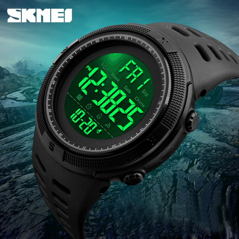 waterproof army watch