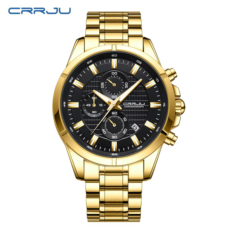 Men Watch Full Steel Top Brand Luxury Sports Quartz Watch Men Waterproof Luminou
