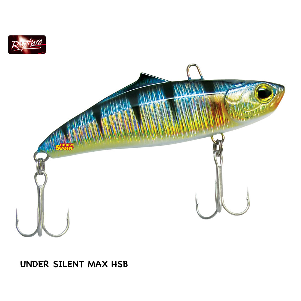 UNDER SILENT MAX COLORE HSB BLUE SILVER MINNOW LIPLESS RAPTURE 19 GR  SPINNING