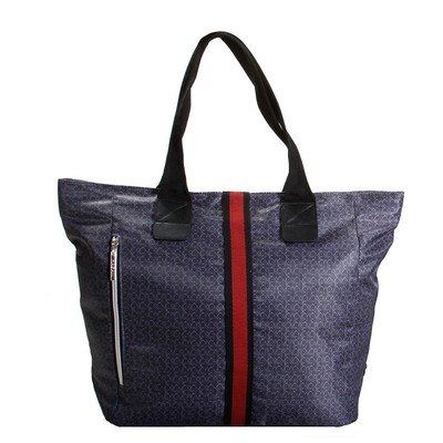 

Сумка-тоут Hadaki Uptown с красной полоской