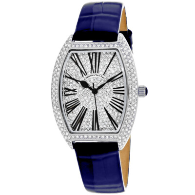 Pre-owned Christian Van Sant Women's Chic Silver Dial Watch - Cv4841