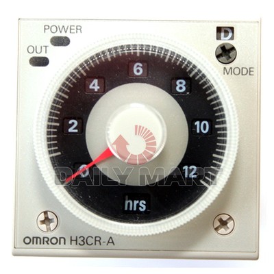 OMRON NEW H3CR-A 100-240VAC SOLID STATE MULTI FUNCTIONAL TIMER RELAY, FREE SHIP