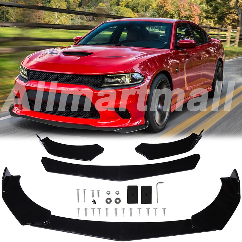 Front Bumper Lip Spoiler Splitter Air Dam for DODGE Charger R T SRT8