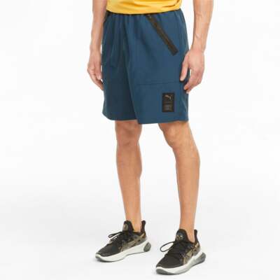 

Puma First Mile X Training Shorts Мужские синие повседневные спортивные штаны 521008-65, Синий, Puma First Mile X Training Shorts