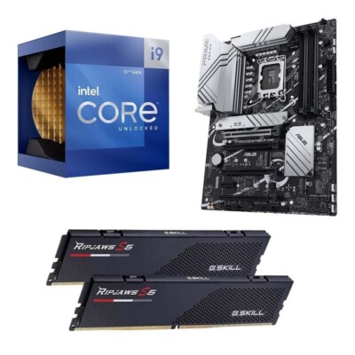  Intel i9-12900K ASUS Z790-V Prime AX Wifi G.Skill Ripjaws S5 32GB DDR5 6000 C32
