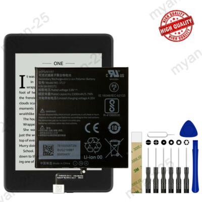New Battery For Amazon Kindle Paperwhite 4 10th Generation 2018 Release 1500mAh