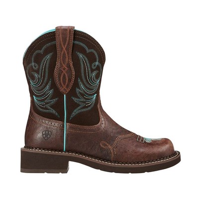 

Женские коричневые ботинки Ariat Fatbaby Heritage Dapper с круглым носком 10016238, Коричневый, Ariat Fatbaby Heritage Dapper Round Toe