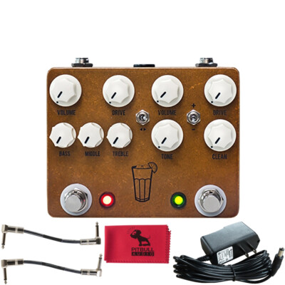 JHS Pedals Sweet Tea V3 Dual Overdrive Pedal w/ Power Supply