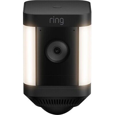 Ring Spotlight Cam Plus Battery Wireless Surveillance Camera - Black