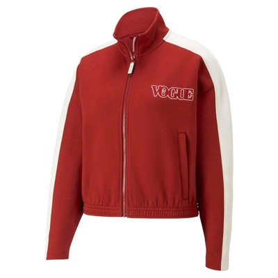 

Puma Vogue X T7 Full Zip Jacket Женская красная повседневная спортивная верхняя одежда 53669222, Красный, Puma Vogue X T7 Full Zip Jacket