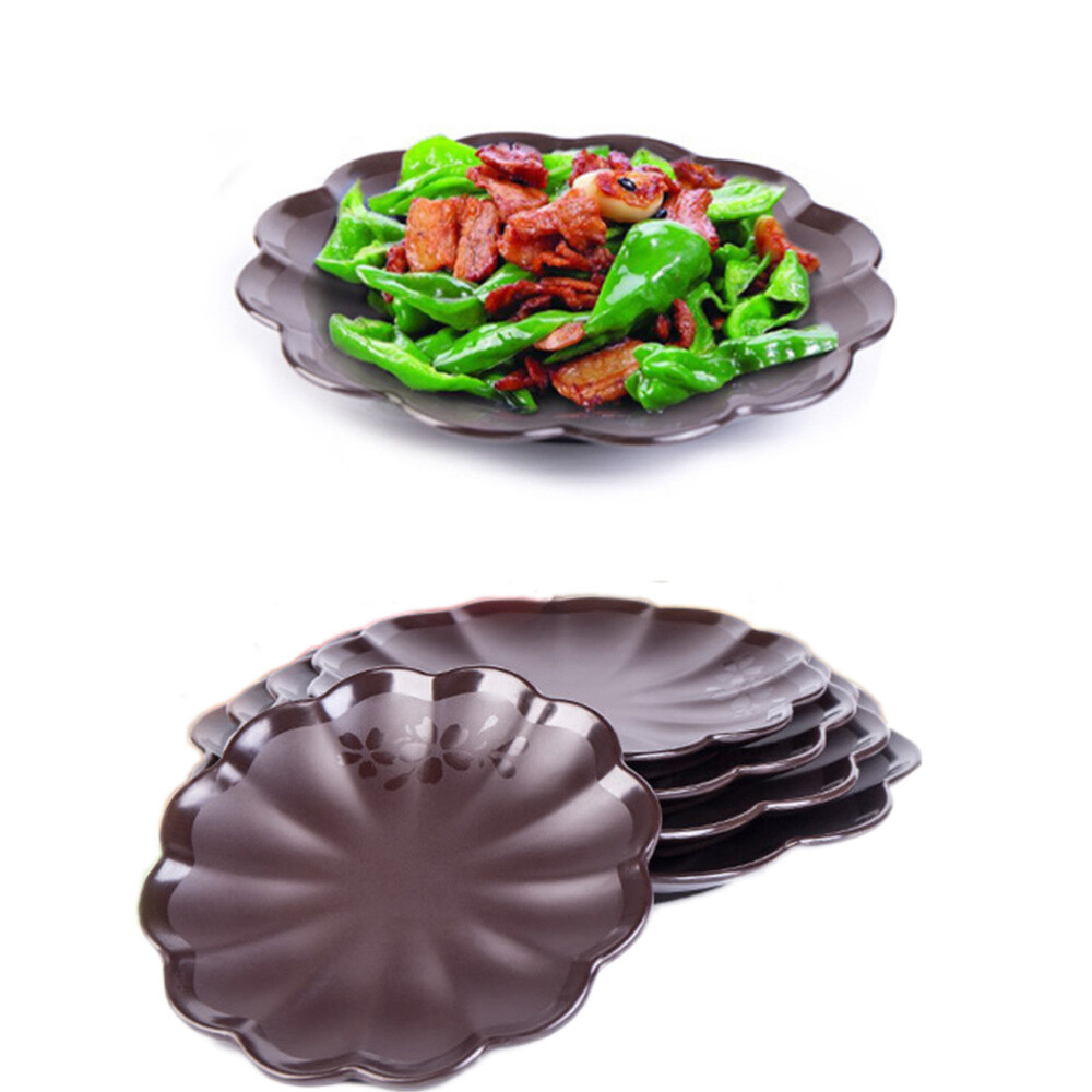 Set 4 Michel Design Works Melamine 8/" Asst Accent Salad Dessert Plate Flamingo
