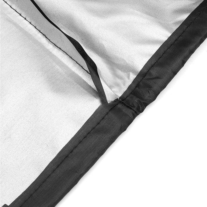8FT Billiard Pool Table Cover Heavy Duty Foot Snooker Cover Waterproof Black New
