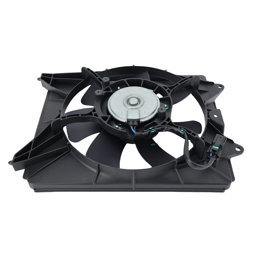 AC Condenser and Radiator Cooling Fan Assembly For 2016 2017 2018 Honda HR-V