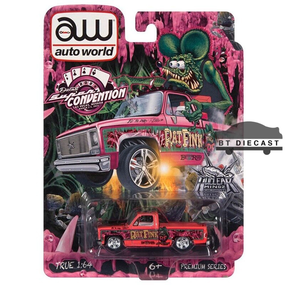 AUTOWORLD SUPERCON 2023 LOWRIDER CHEVROLET SILVERADO RAT