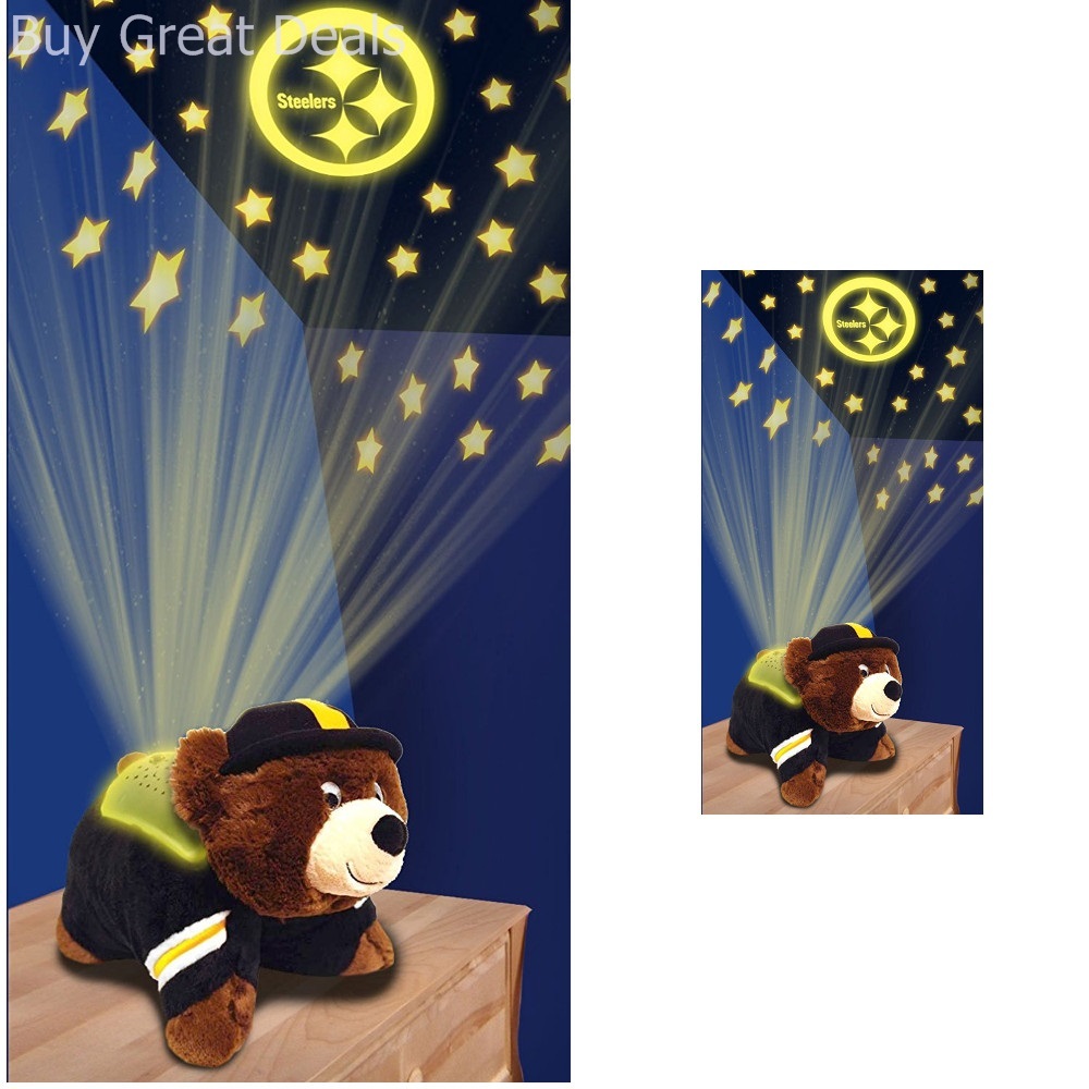 Nfl Pittsburgh Steelers Dream Lite Pillow Pet Night Light Bedroom