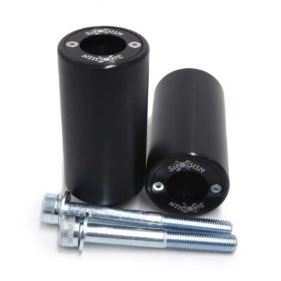 Kawasaki ZX6R 2019-2020 Shogun NO CUT PA2 Frame Sliders -Black