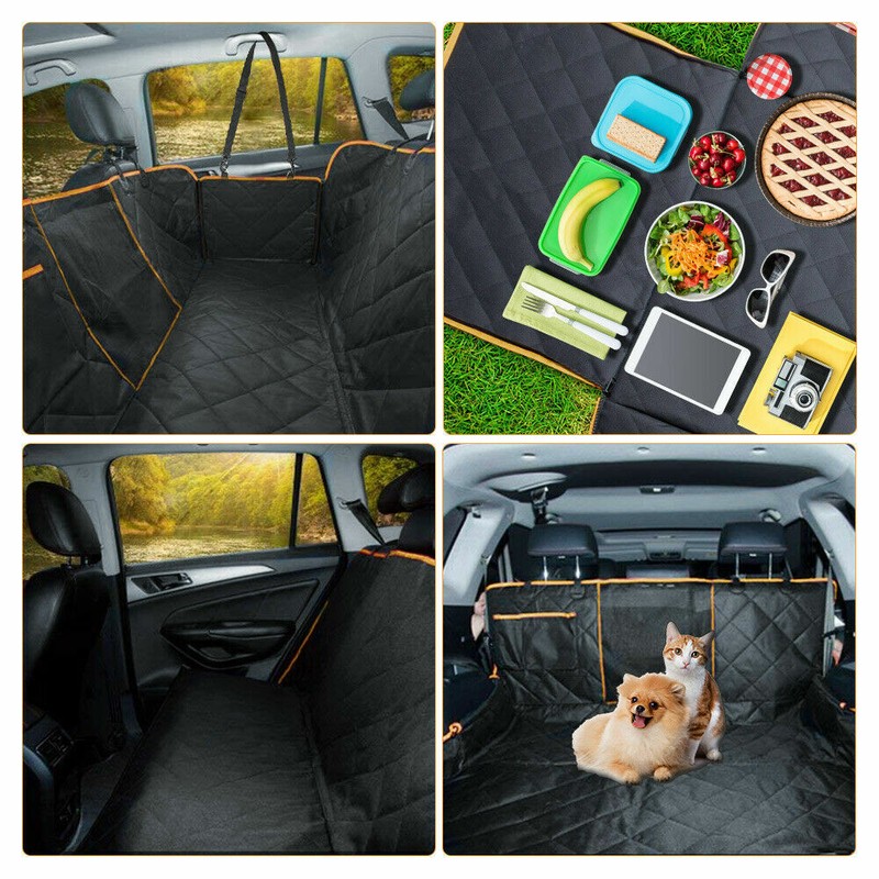 Auto Hundedecke Schutzdecke Hund Autoschondecke Rücksitzschutz