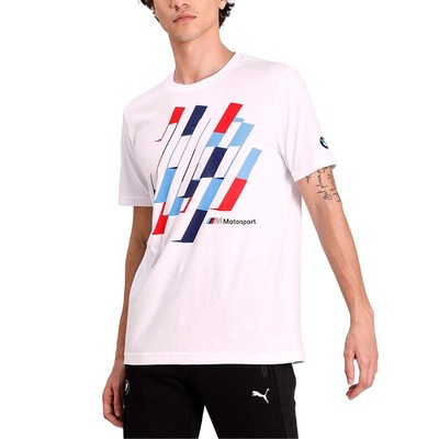 

Puma Bmw Motorsport Graphic Crew Neck Short Sleeve TShirt Mens Size  Casual To, Белый, Puma Bmw Motorsport Graphic Crew Neck Short Sleeve TShirt