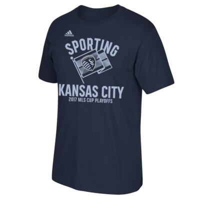 Sporting Kansas City MLS Adidas 2017 MLS Cup "Club Pride" Men's Navy T-Shirt