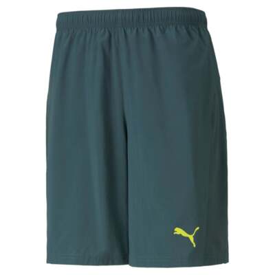 

Puma 520138-80 Мужские фаворитные тканые шорты 9 дюймов для тренировок Повседневная - Зеленый -, Puma Favorite Woven 9 Inch Shorts
