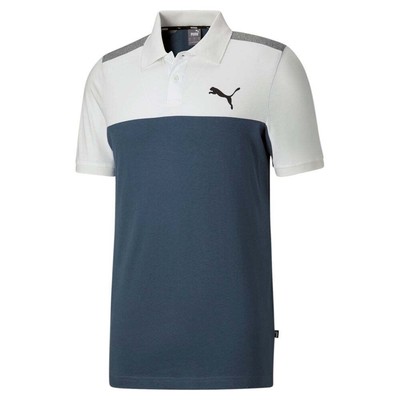 

Рубашка поло с коротким рукавом Puma Essentials+ Block мужская, размер , повседневная, 67055618, Белый, Puma Essentials+ Block Short Sleeve Polo Shirt