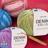Variegated Yarn 55% Cotton,45% Poliacrylic,50g(1.76 Oz),160m(174 Yds) Soft and Smooth Yarn Sport – Fine(2) for Crocheting, Knitting, Amigurumi,Blankets,Garments (Ocean Mist, Denim Solis Pack 1)