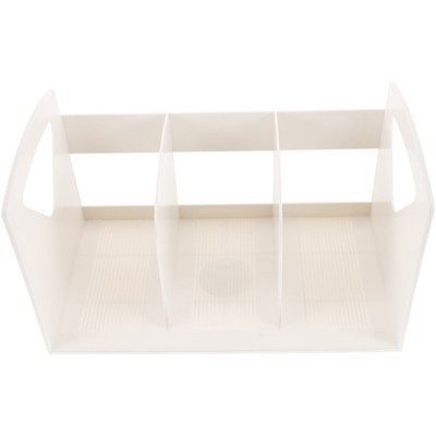 Plastic Desktop Bookshelves Magazine Desk Rack File Storage Shelf