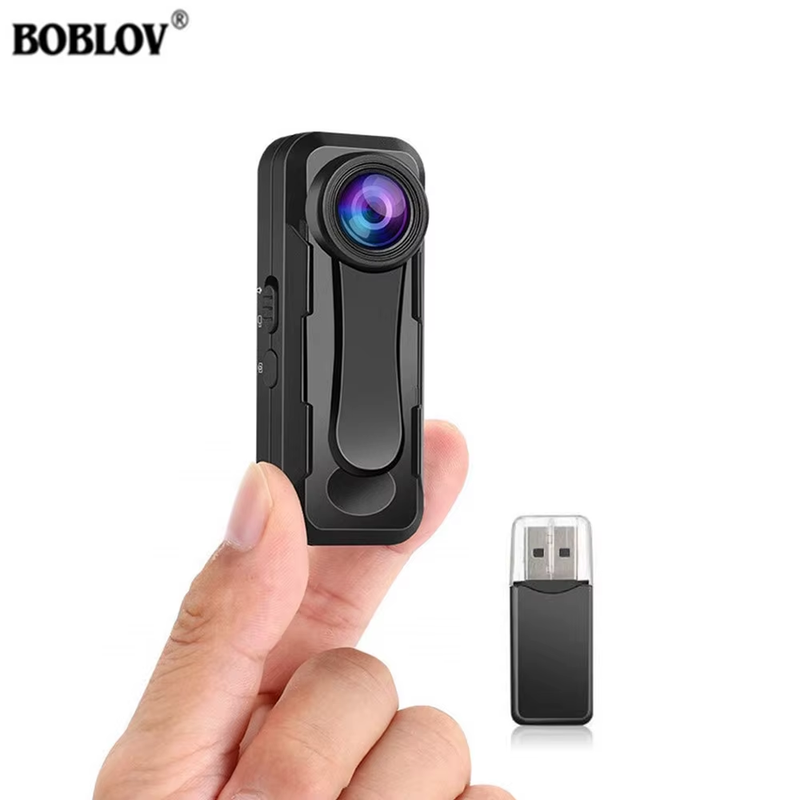 W1 Mini Camera HD 1080P Police Body Worn Camera Loop Recording 32GB Micro Camcor