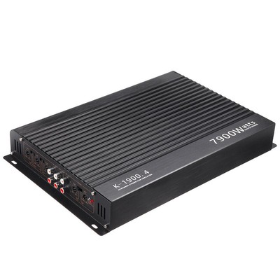 4-Channel Audio   7900W High  Amp. Four-Way 12.0V Car J9E7