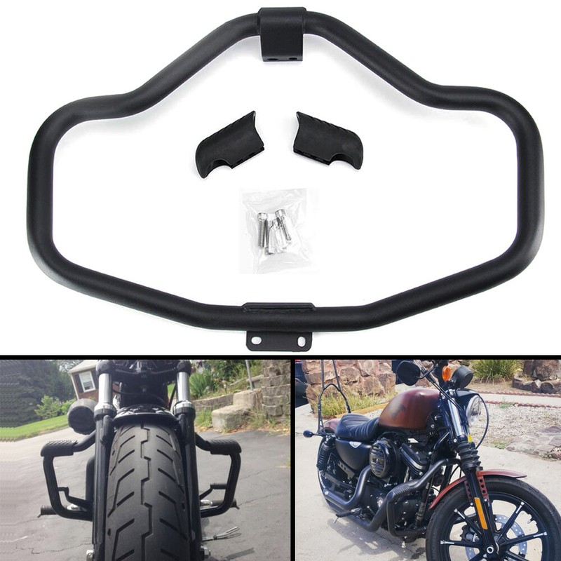 Mustache Engine Guard Highway Crash Bar For Harley Sportster