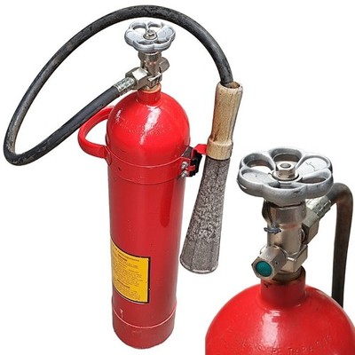 KS 6  Kohlendioxidlöscher CO2 Löscher Feuerlöscher 6 kg Feuerlöscher