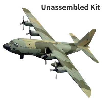 1:50 Unassembled C-130 Hercules Transport Aircraft Paper Airplane Model Gifts