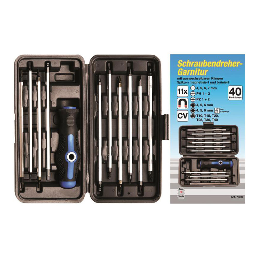 Schraubendreher-Garnitur 11-tlg.