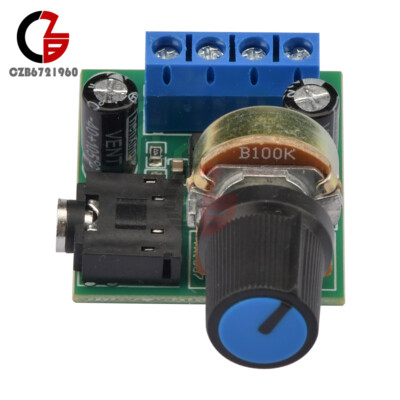 1-10PCS LM386 Mini Audio Amplifier Board Mono DC3-12V 10W Volume Control Module