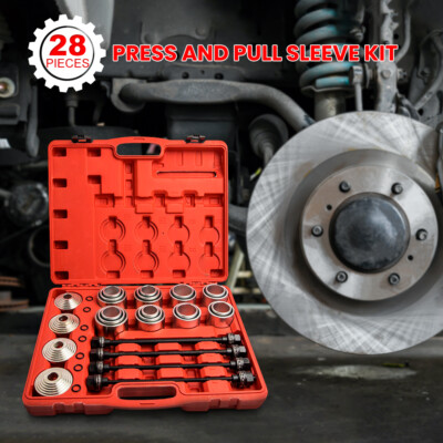 Universal Press & Pull Sleeve Kit Bush Bearing Remove Installation Engines Tools