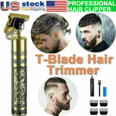 ProT-Outliner Beard Trimmer T-Blade Hair Clipper Line up blade Barber Cordless