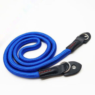 HandMade Braided Camera Single Shoulder Neck Strap Rope + Leather For Leica Sony