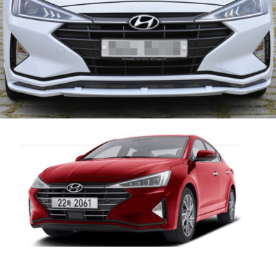 Front, Rear Lip diffuser body kits painted For Hyundai Elantra 2019~2020