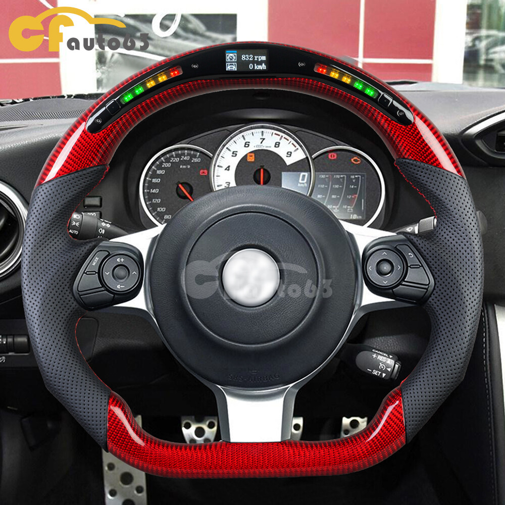 OHC moters LEDステアリング 86後期 GR86 OHC Motors Led Light Up Steering Wheel for 16+ Toyota GR86