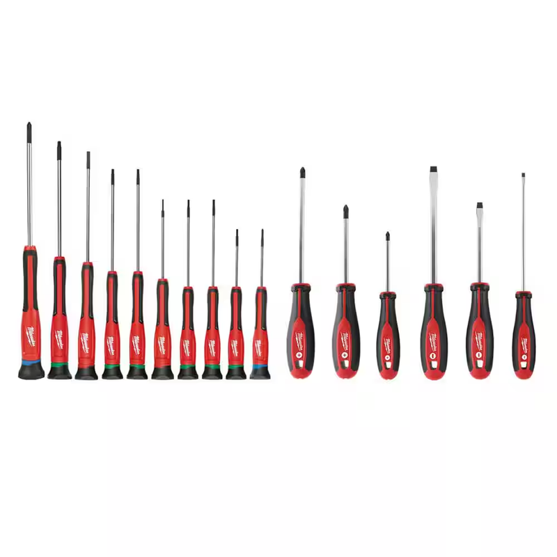 Milwaukee Screwdriver Set Precision Screwdriver Kit Phillips Torx 16 Piece