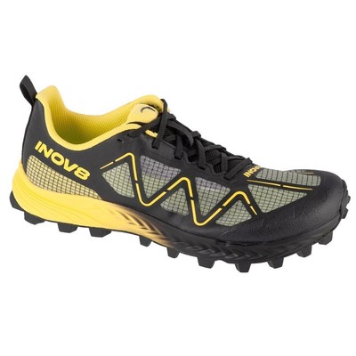 Pre-owned Inov-8 Shoes Running Men  Mudtalon Speed 001146bkywp001 Yellow-black In Multicolor