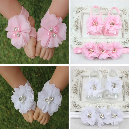 baby girl barefoot sandals