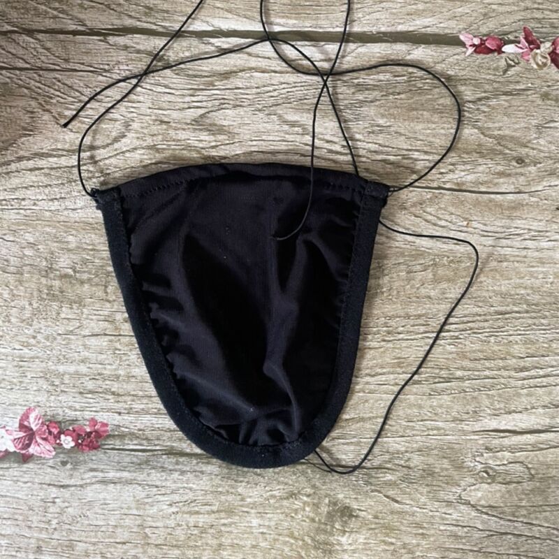 Men Underwear Thongs Mens Nylon+mesh Pouch Sexy Sheer Thong Ultra-thin