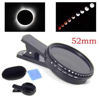Solar Eclipse Phone Camera Filter Lens 2024-Enhancing Photo Removable For Camera