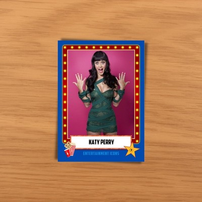 KATY PERRY Anselmo Azcano Legacy Art Card #EIKP4