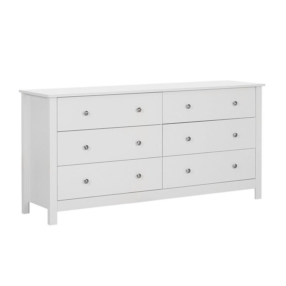 Florence Shaker Style Extra Large Wide 3 3 6 Drawer Chest Of